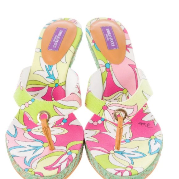 EMILIO PUCCI Sandals Size: 9 | IT 39 - Picture 1 of 4